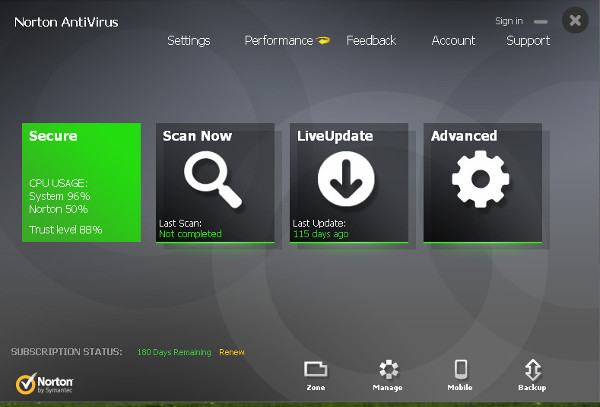 norton gratis 180 de zile